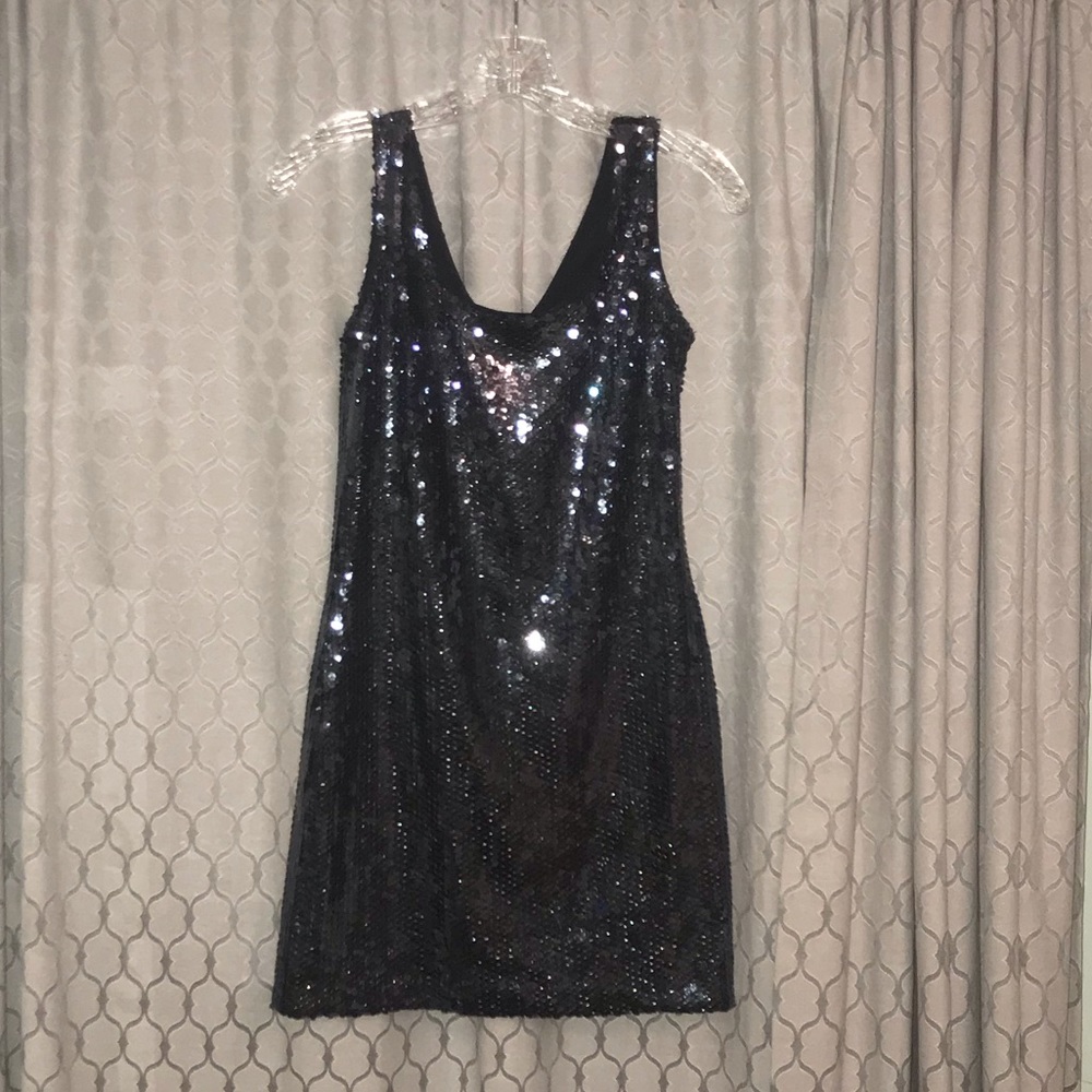 Sequin Body Con Dress